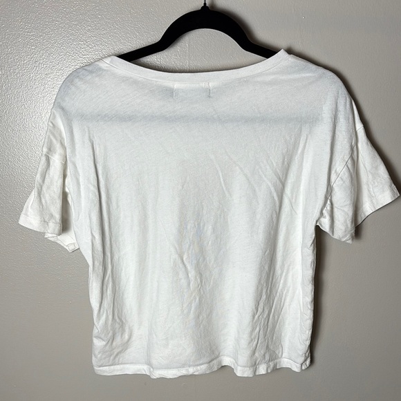 Minkpink White Graphic T-Shirt - Picture 4 of 5